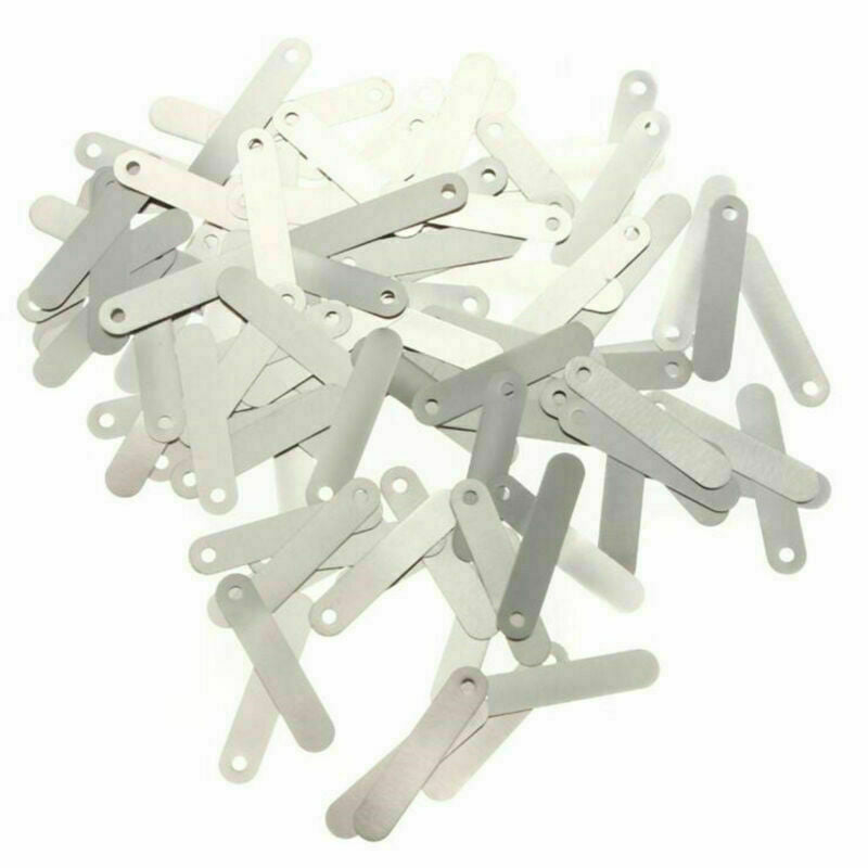 100pcs Set 2.5*0.5cm Solder Tab for Sub C 14500 Rechargeable Battery Cell