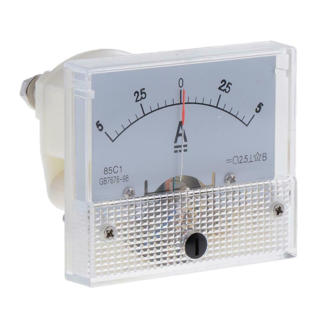 DC Amp Meter Ammeter 85C1 Meter High-quality Auto Circuit Measurement 0-5A