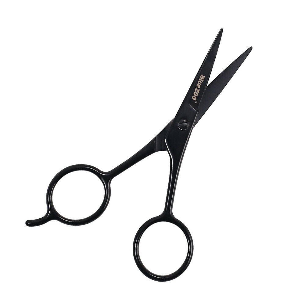 Stainless Steel Beauty Beard Mustache Eyebrow Nose Trimming Scissor Clippers