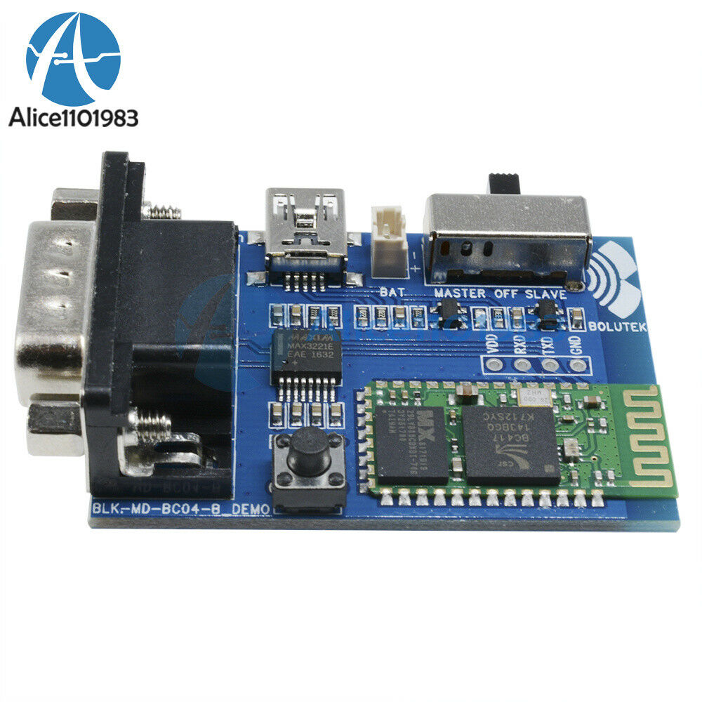 RS232 Bluetooth Serial Adapter Communication Master-Slave Module 5v mini usb