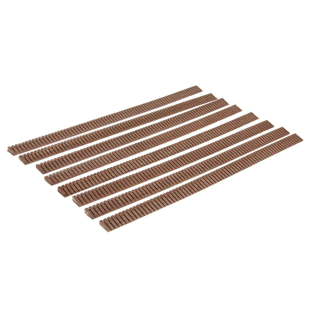 Set of 8 Mahogany Guitar Binding Purfling Strip Edge Guitar Trim Inlay 37cm
