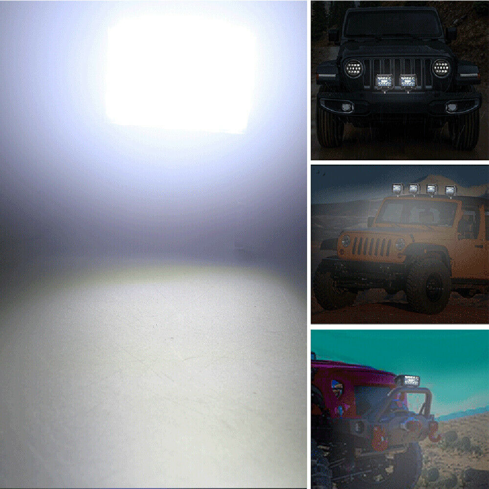 LED Work Light IP67 Flood Spot Driving Lamp Offroad Car Truck SUV Boat 12V 24V