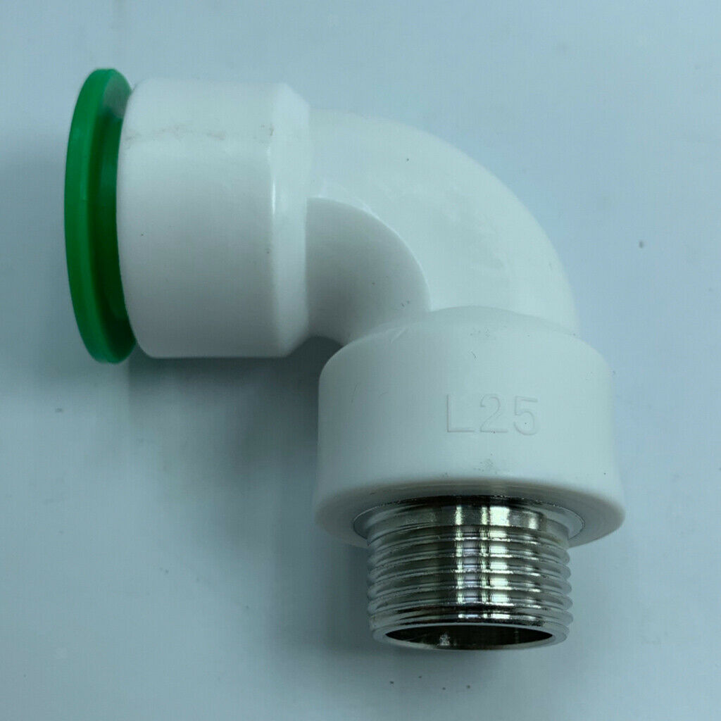 1pc PPR Tube Fittings Through Quick Connector Plumbing Water Pipe Adapter E