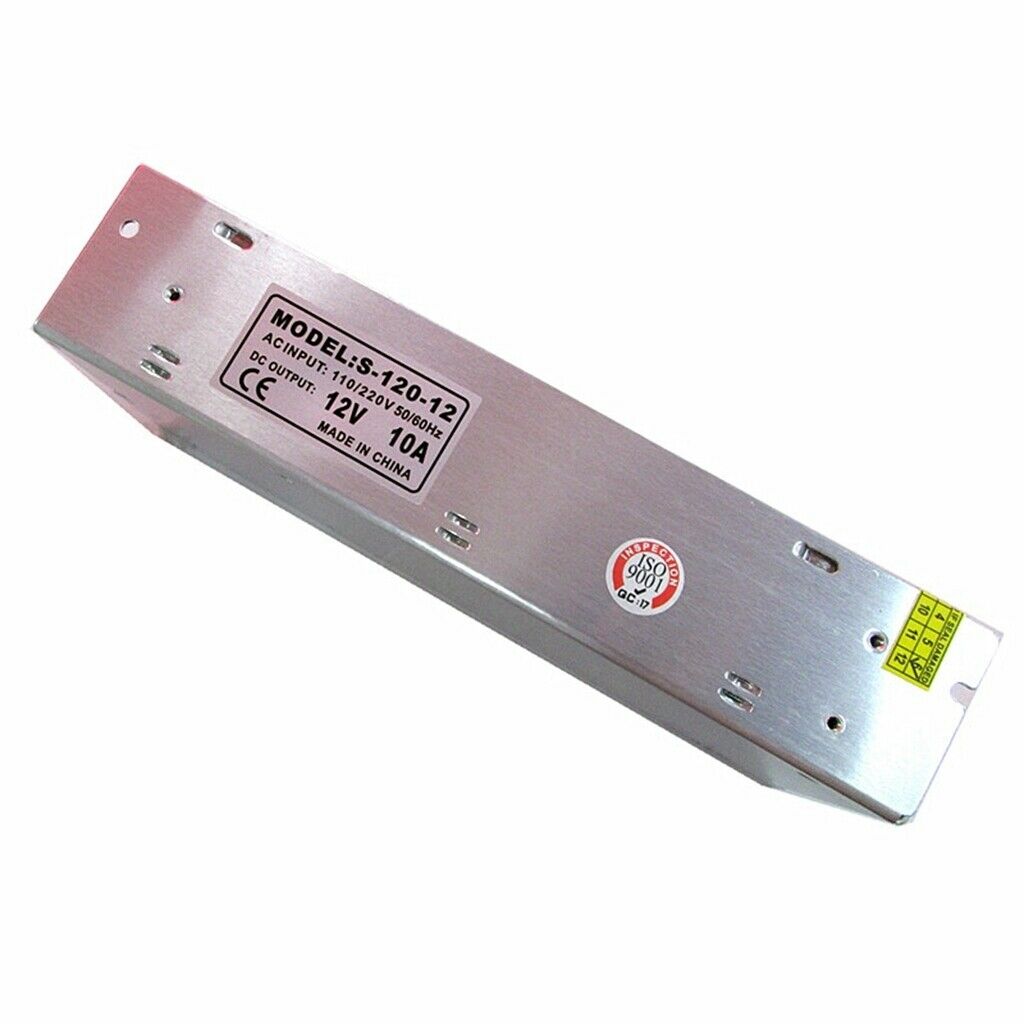 120w Switching Power Adapter AC100-265V to DC12V 10A Led