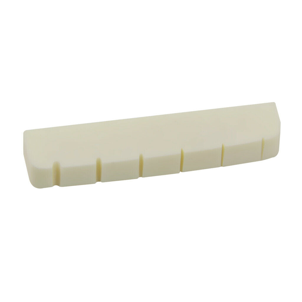 8 lot 43mm Bridge Bone Nut for Guitars Instrumental Part Replacement Set