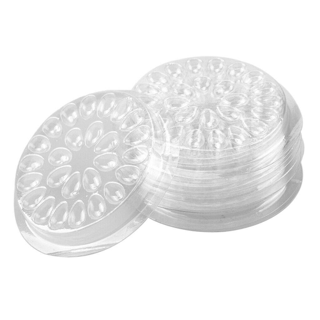 20PCS Disposable Plastic Glue Tray Holder Pallet Pad for Eyelash Extensions,