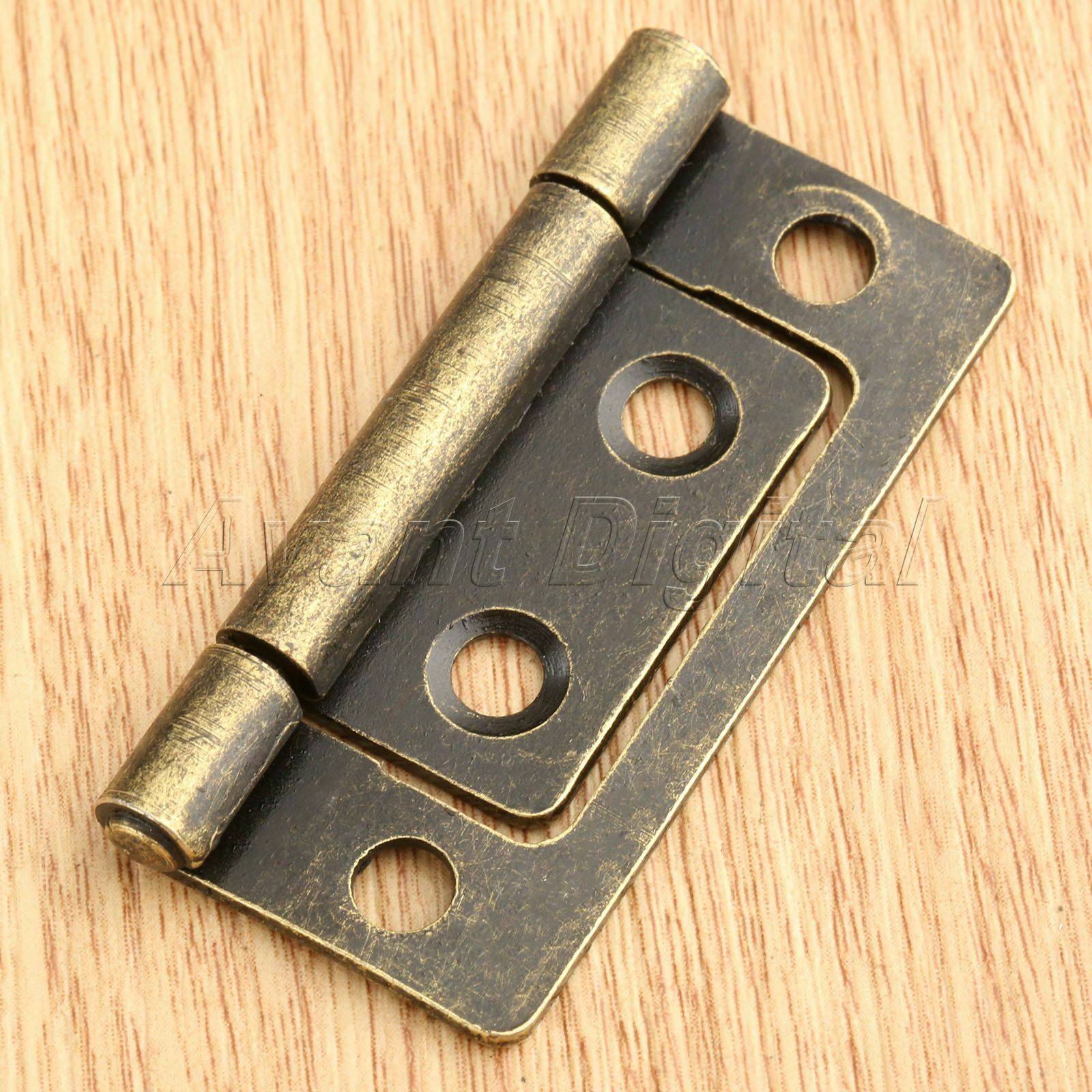 Retro Furniture Cabinet Hinge Wardrobe Cupboard Jewelry Box Door Hinges Hardware