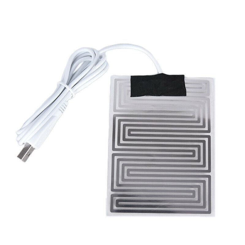 Metal Heating Pad Hand Warmer Heated Insole USB Heating Film Electric Hea.l8