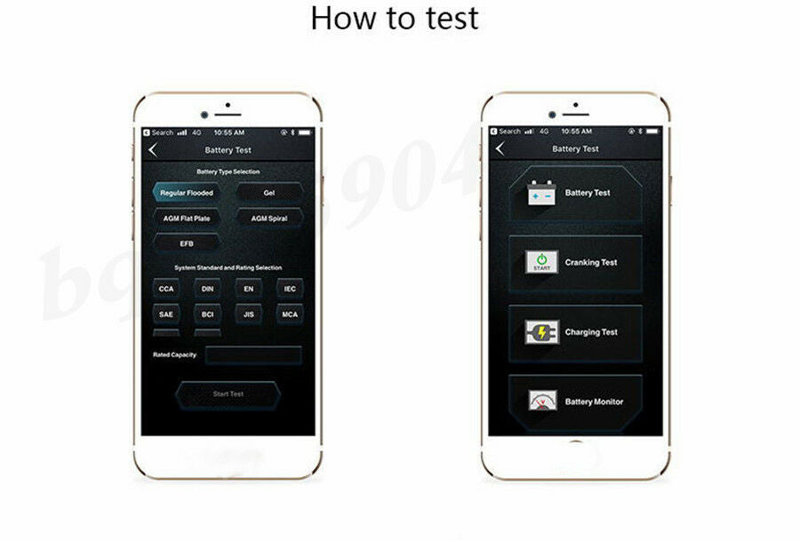 1 Pcs Battery Monitor without joint Real-time Testing Cranking/ Charging/Voltage