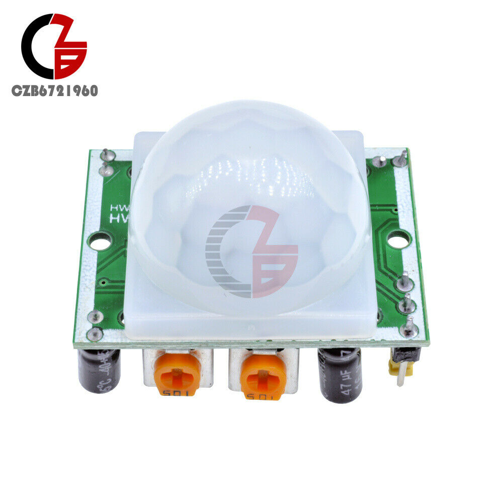 10Pcs Adjust Pyroelectric Infrared IR PIR Motion Sensor Detector Module New