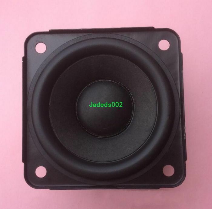 2pcs 2.75"inch 4Ω 10W Full-range speaker loudspeaker 4ohm audio Part Rubber edge