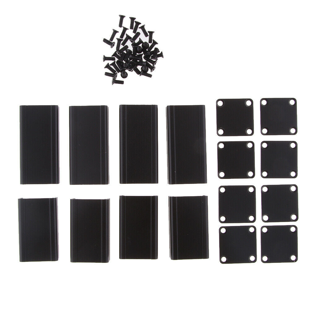 Aluminum Enclosure Electric Instrument Project Box DIY 50*25*25mm+40*25*25mm