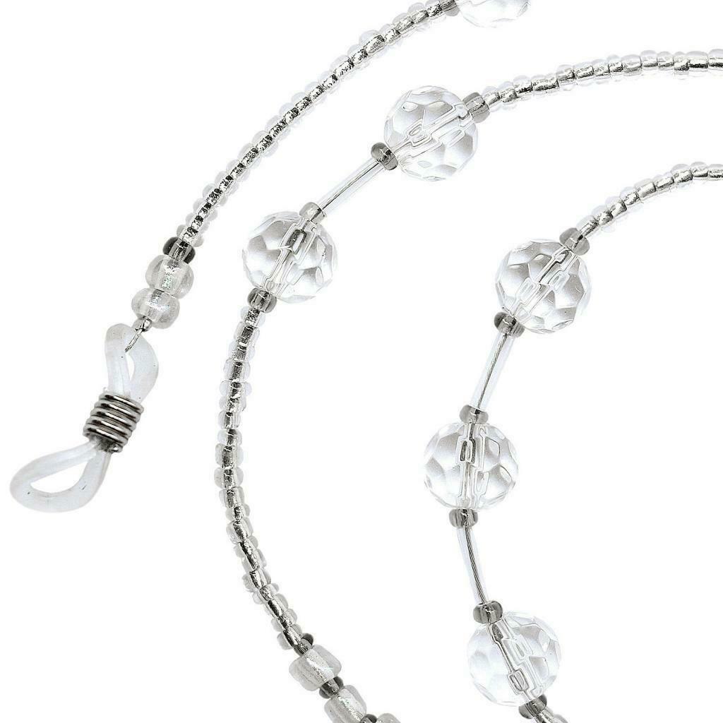 Multisize Transparent Beaded Eyeglasses Rope Beads Sunglasses Strap Holder
