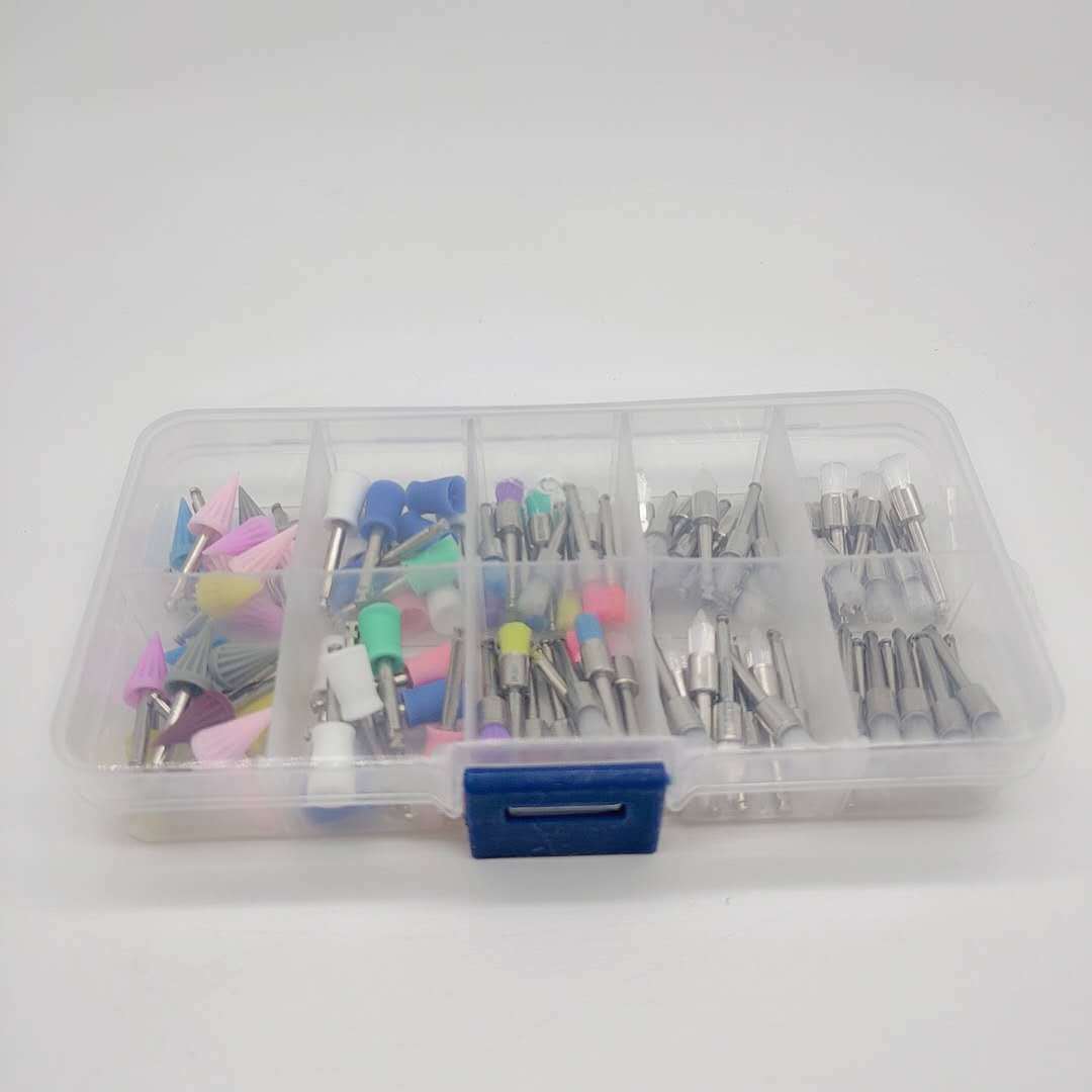 Dental Material Polishing Brush Polishing Cup Set Clean Teeth Polishing Brush