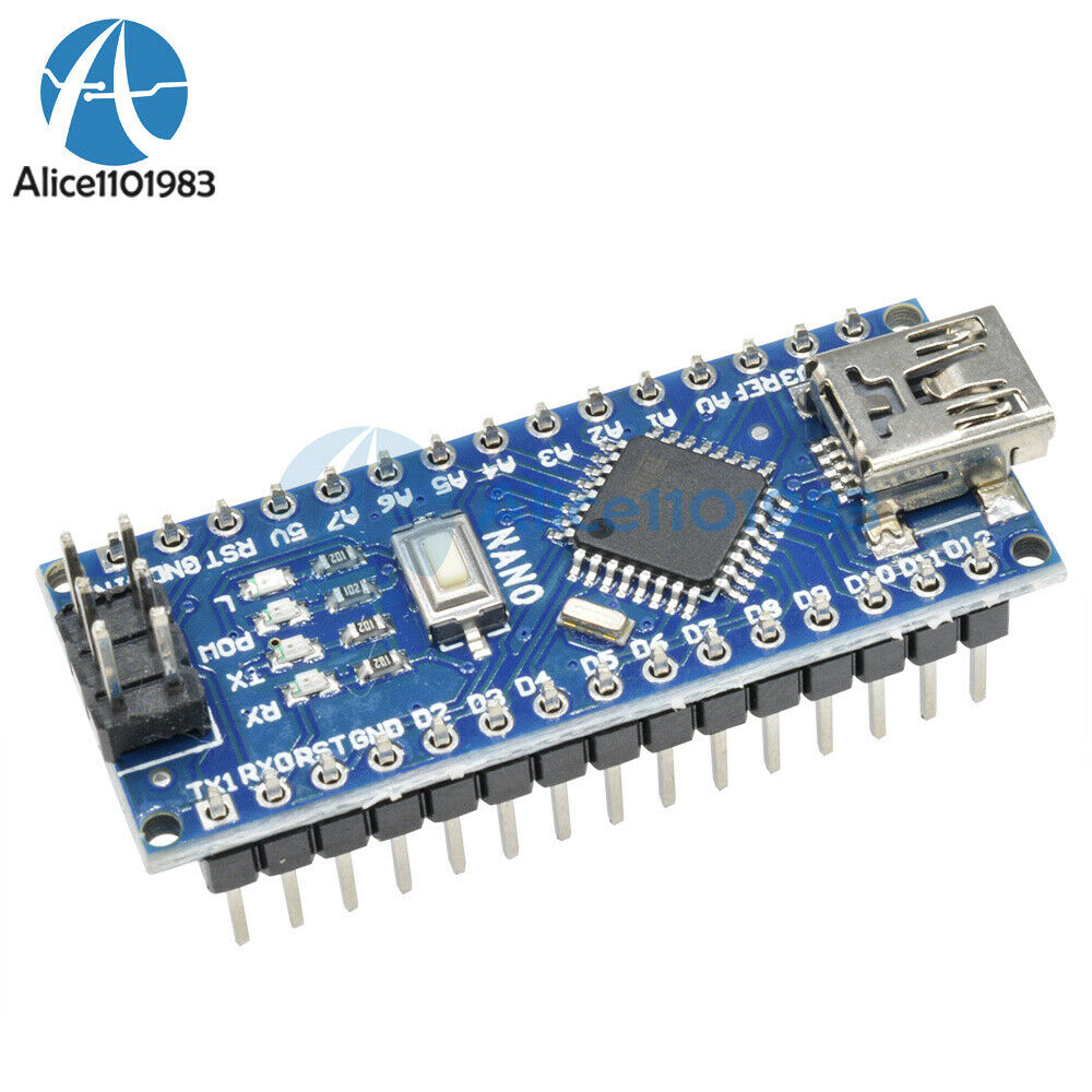2PCS 5V 16MHz Nano V3.0 Mini USB ATmega328P-AU CH340G Driver For Arduino