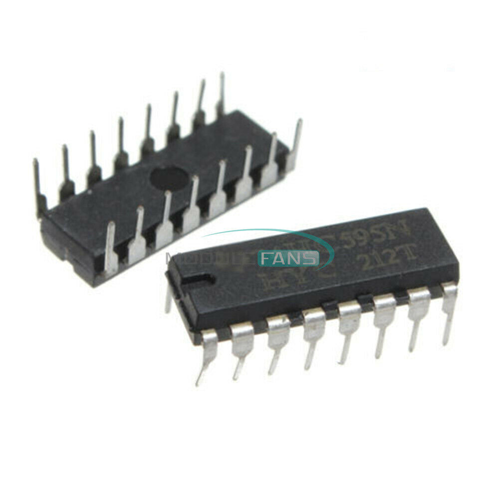 100PCS 74HC595 SN74HC595N 8-Bit Shift Register DIP-16 IC
