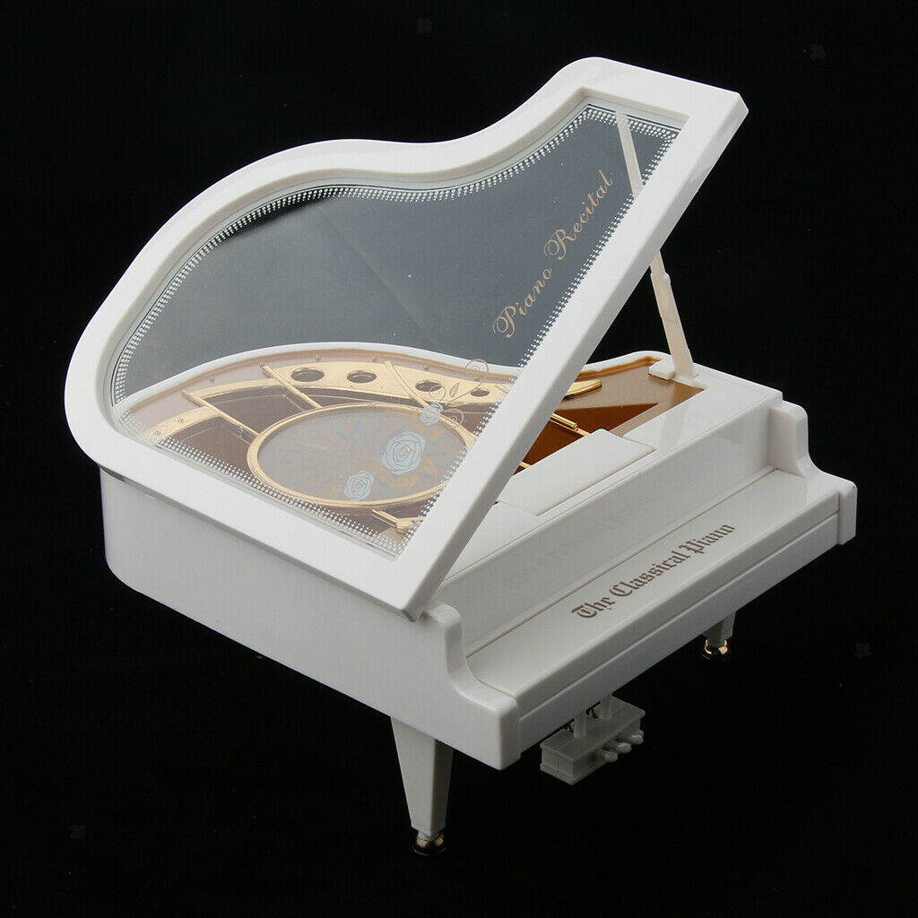 Classic Piano Mechanism Musical Music Box With Dancing Girl Pretty Look