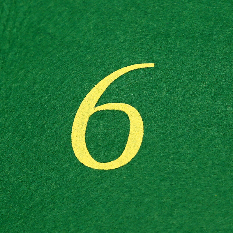 180*90cm Poker Table Cloth Poker Layouts Tablecloth Felt 10 Players Poker M  TL