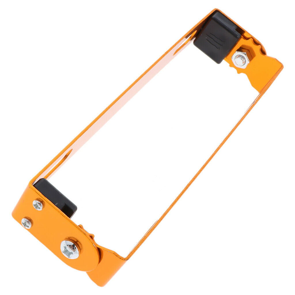 Adjustable  Motorcycle License Plate Frame for Electric Scooters Yellow