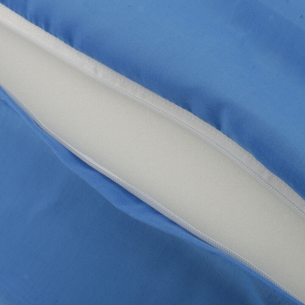 2 Pieces Soft Foam Bed Wedge Pillow Elevation Cushion for Side-sleeping