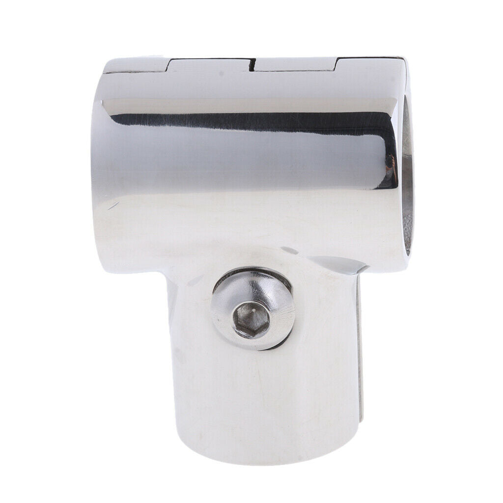 Boat Hand Rail Fitting Marine 316 Stainless Steel High Impact 3-Way Tee Rail