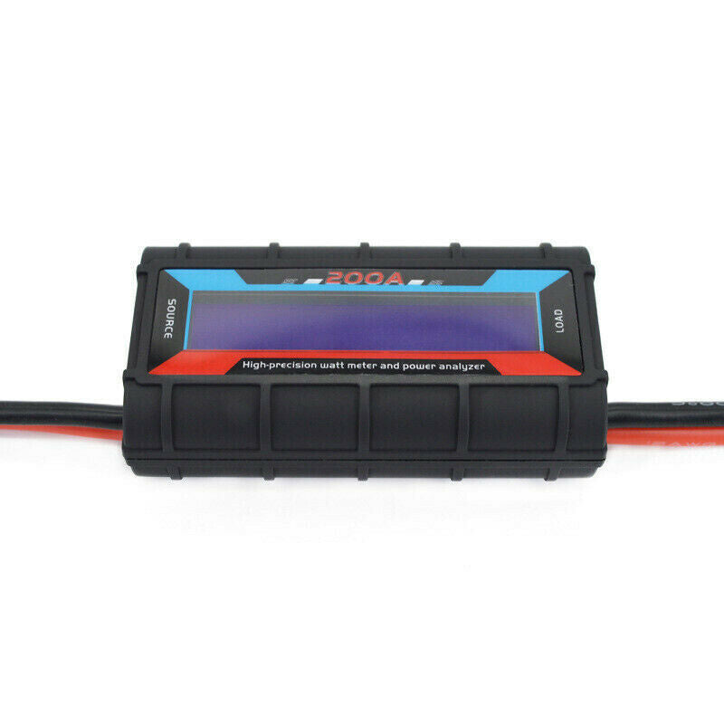 200A DC LCD Digital Monitor Amp Watt Meter Detector Battery Solar Power Analyser