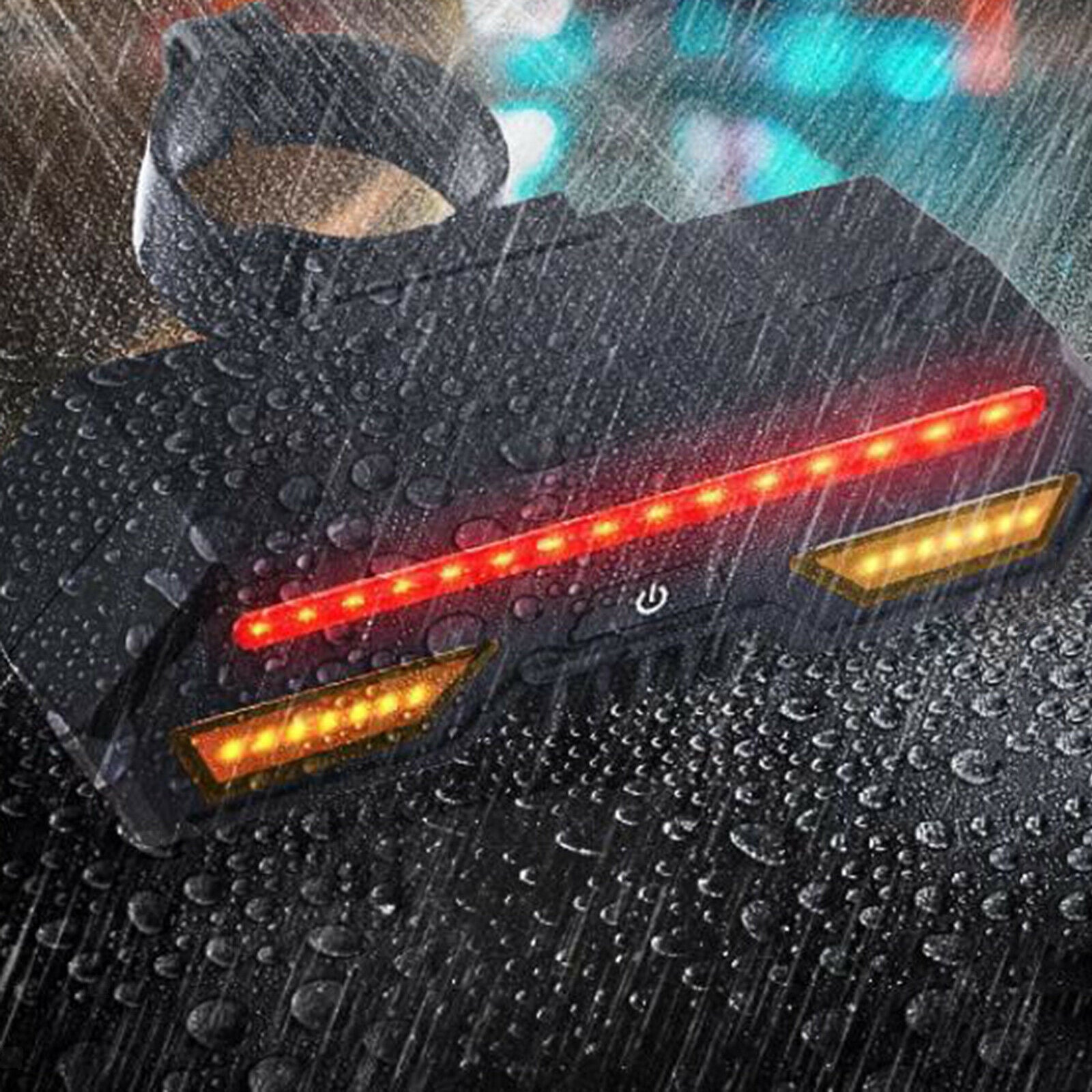 Bike Tail Light with Turn Remote Control Outdoor Safety Cycling Rear Lights