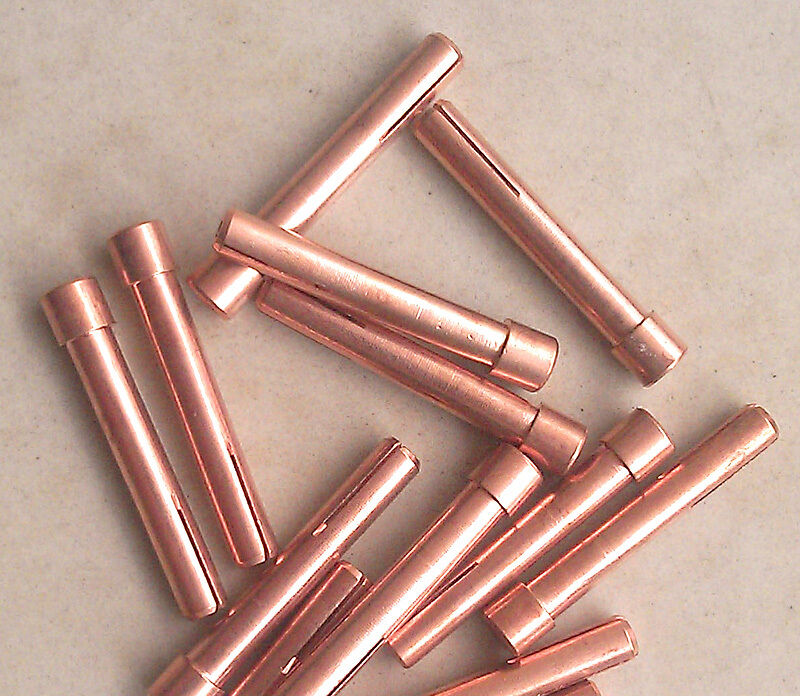 10pcs 54N20 TIG welding Collets 4.0mm 5/32" wp-17 18 26 (B)