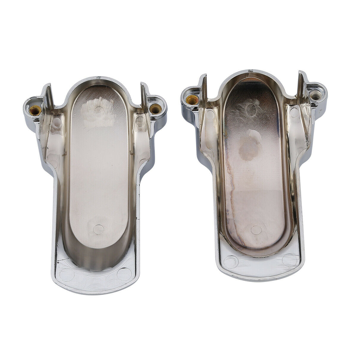 Chrome Rear Frame Axle Covers Fit For Street Bob FXDB Low Rider FXDL Switchback