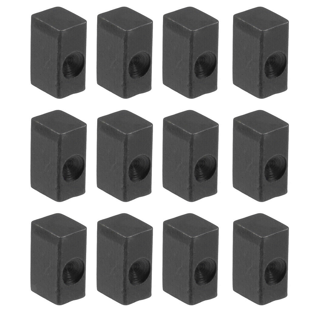 Pack of 12 Metal String Iron Block for Electric Guitar Replacement Parts
