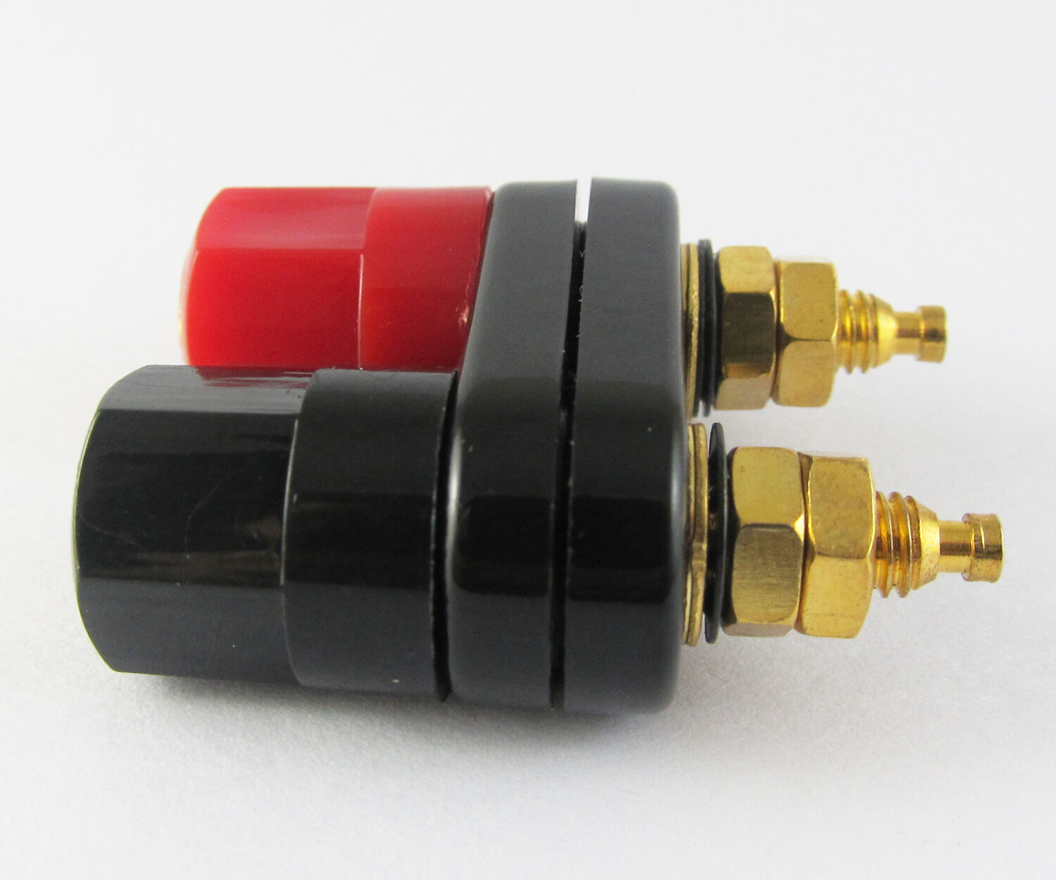 2pcs Dual Insulated Binding Post 4mm Banana Jack 41x34mm