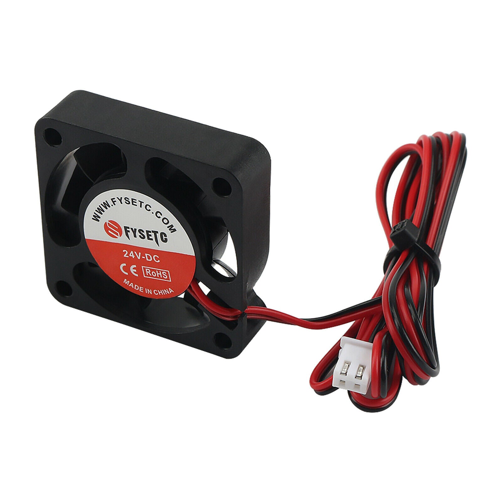 2Pcs 40mm Fan 24V 4010 0.08A Hydraulic Bearing 40x40x10mm Silent High Speed
