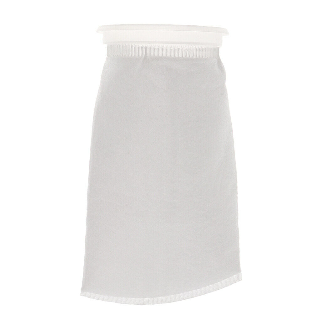 2 pcs Aquarium Tank Filter Bag Aquarium Felt Filter Sock Bag 150um