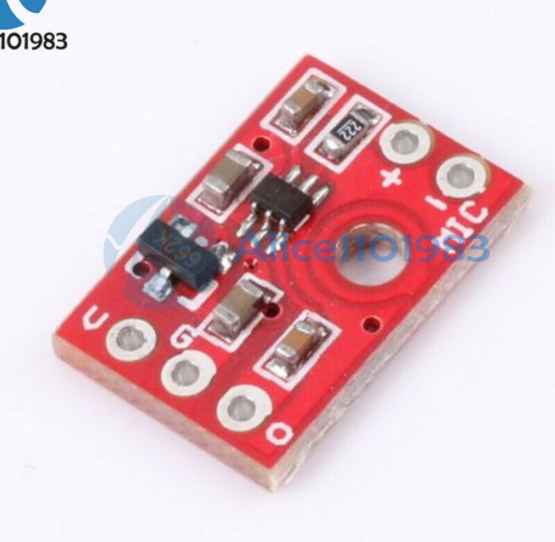 2PCS 3.3~6V MINI MAX9812L Electret Microphone Amplifier Voice Module for Arduino