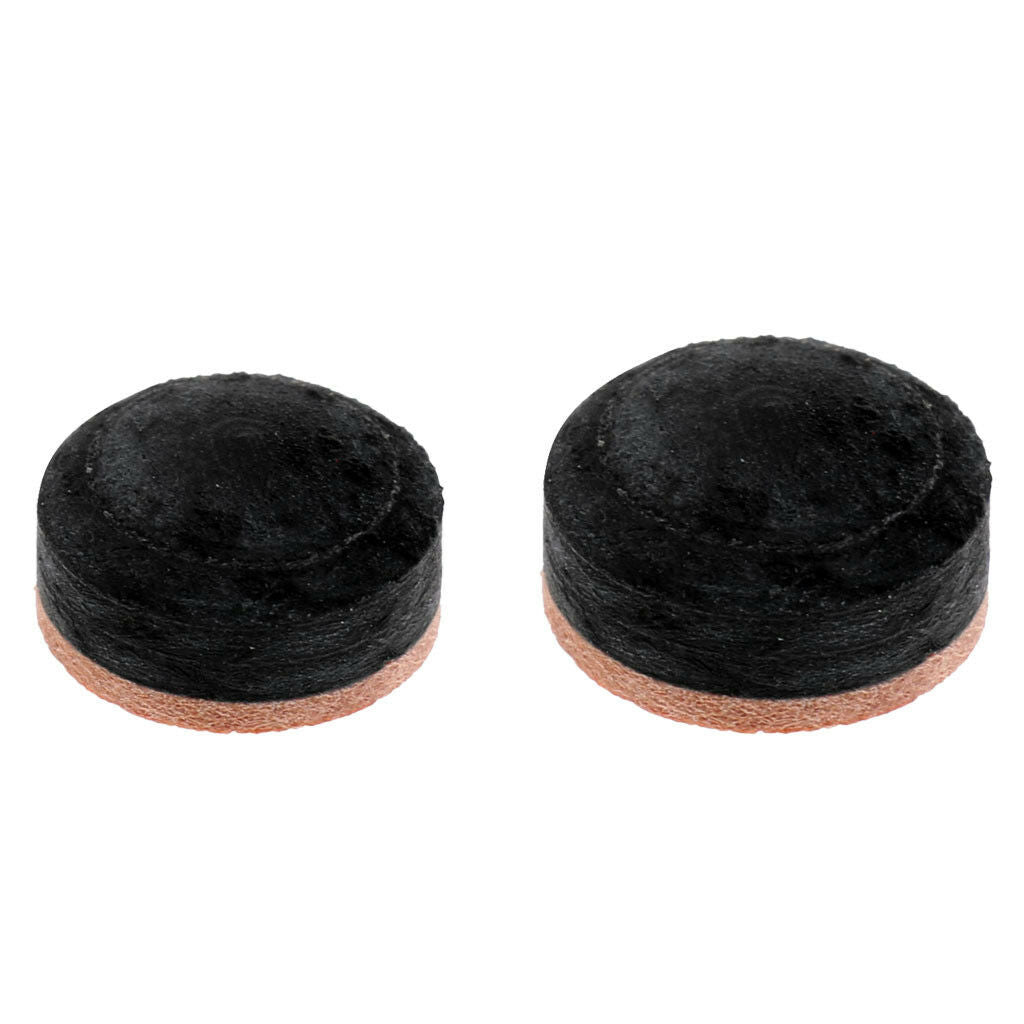 Snooker Cue Tips Pool Billiards Accessories Brown 11mm + 13mm