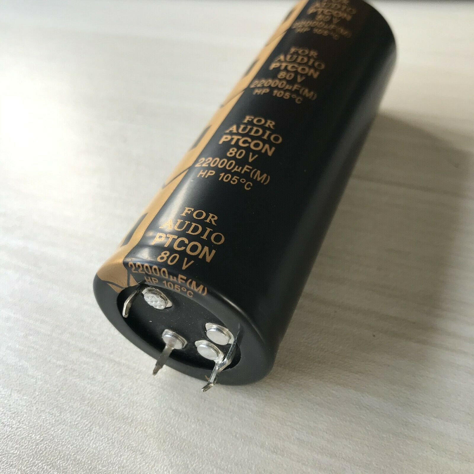 4 Pins 22000uF 22000mfd 80V 35*100 Electrolytic Capacitor For DIY Audio