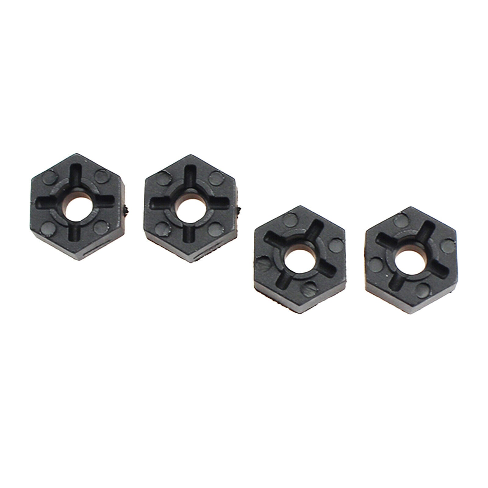 4x RC Car 1/14 Wheel Hexagonal Drive Hub Adapters for 1:14 Wltoys 14400 RC