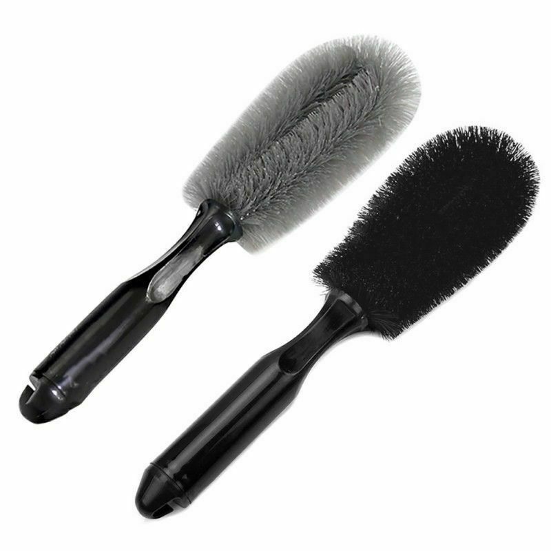 1x Auto Car Motorcycle Wheel Tire Rim Scrub Brush Vehicle Washing Cleaning Tool