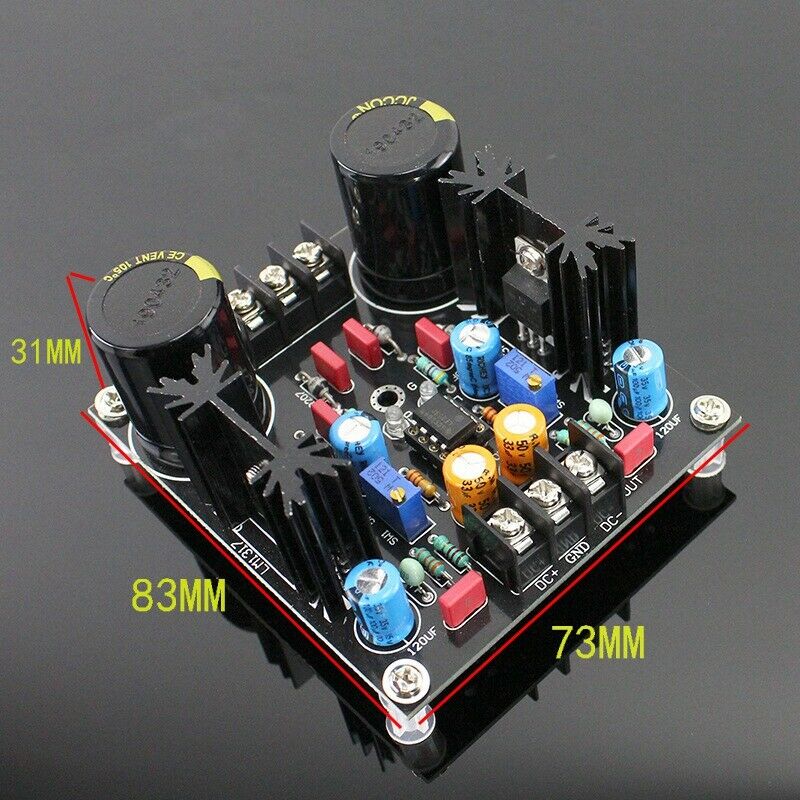 LM317/ LM337 Servo Rectification Filter Power Supply Board AC to DC V4N5