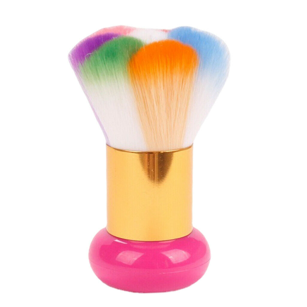 Nail Art Care Brush Acrylic UV Dipping Powder Dust Remover Make Up Brush