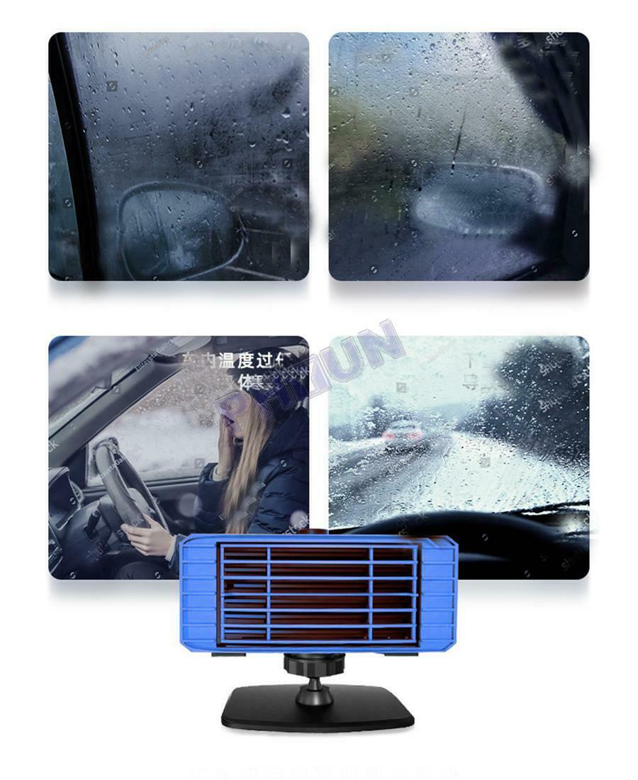 120W Car Truck Heater & Cooler Demister Defroster 2 in 1 Windshield Hot Warm Fan