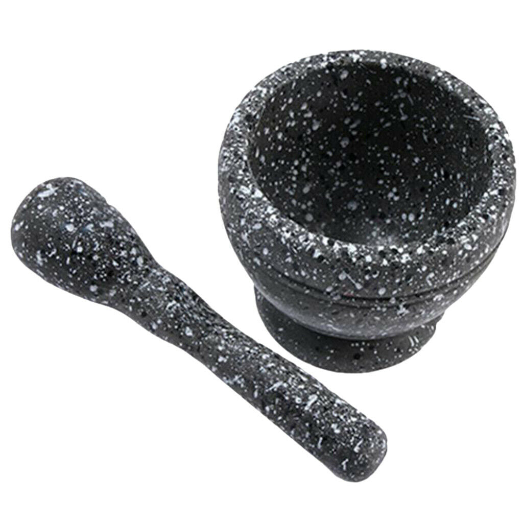 Durable Manual Garlic Press Pepper Grinder Handheld Pestle Utensil Set