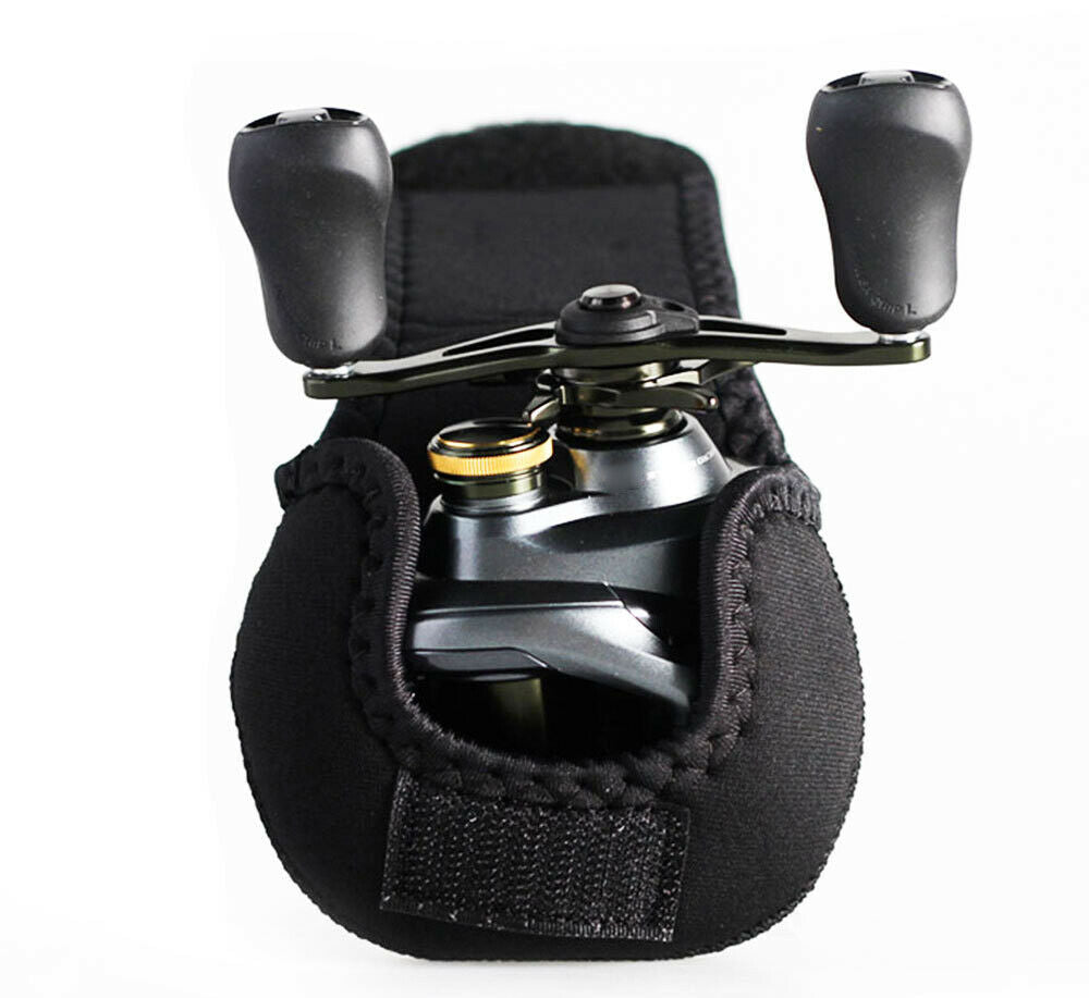 Fishing Reel Cover Neoprene Spinning Reel Protective Case Bait Casting Trolling