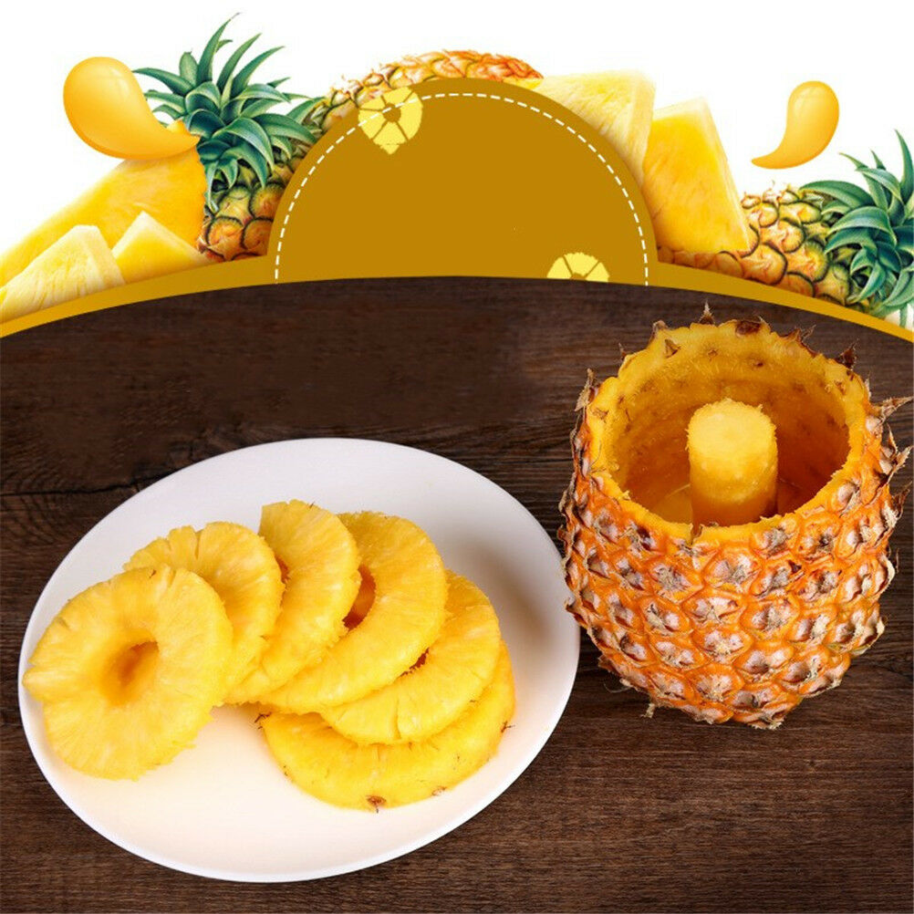 A-Level Pineapple Peeler Cutter Slicer Corer Peel Core Tool FruitVegetable NBDA