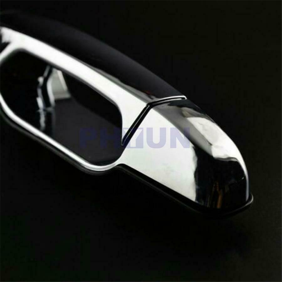 4pcs Chrome Car Outside Door Handle Front&Rear For 2007-2013 Chevy GMC Cadillac
