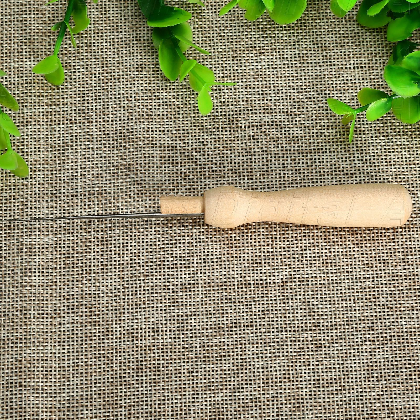1PCS Felting Needle With Wooden Handle Holder Wool Felting DIY Craft Tools Kit