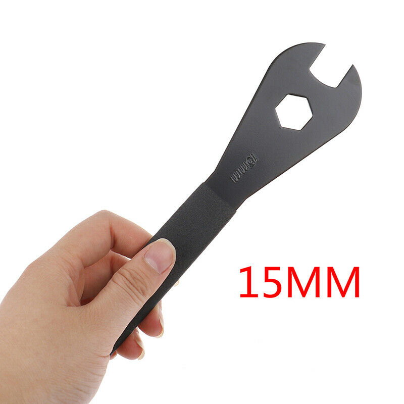 Bicycle Spanner 15mm Pedal Headset Hub Repair Wrench Bike Service ToolsBDAU