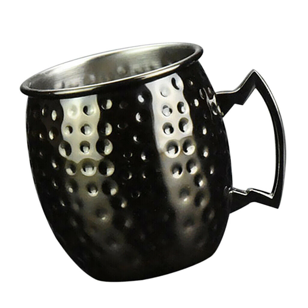 2 Packs Moscow Mule Cup Hammered Mugs Cocktail Vodka Drinking 530ml Gift
