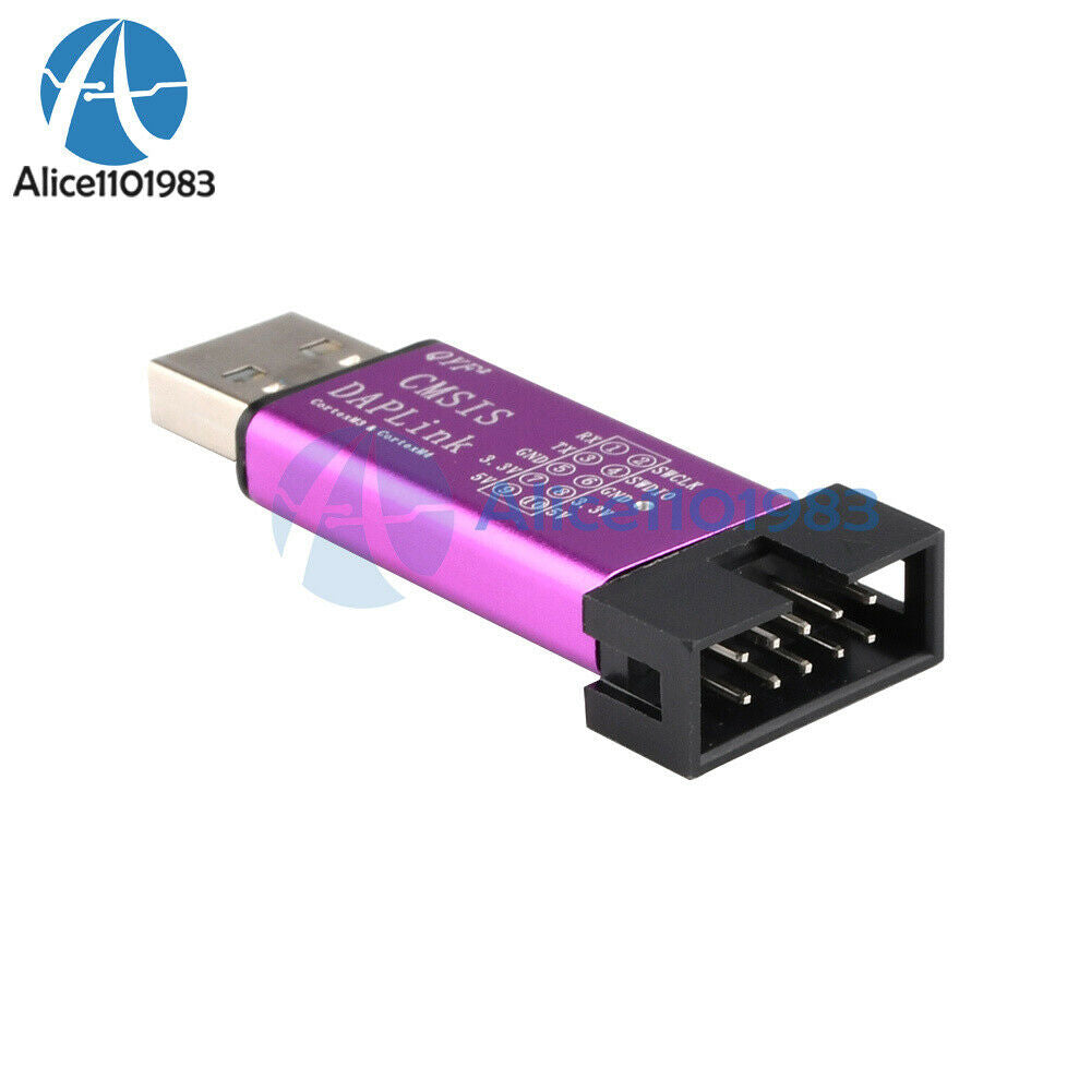 DAPLink Emulator Burner Downloader USB-to-Serial HID Support MDK IAR w/ Line New