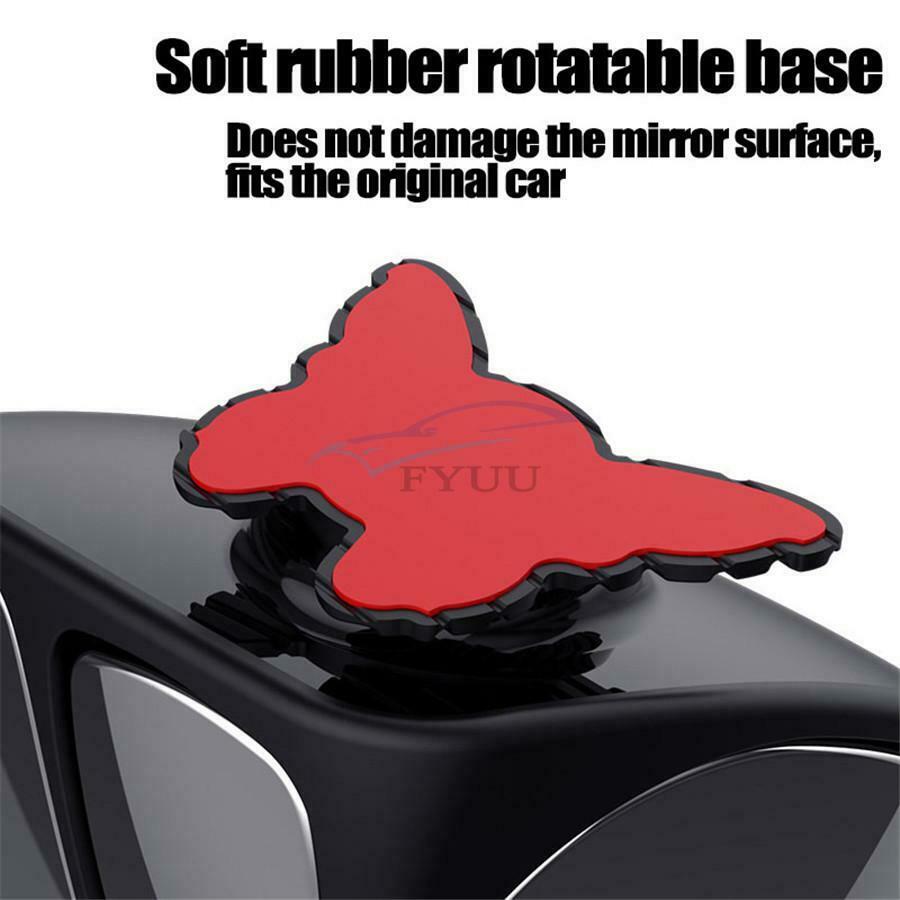 1PC Universal Car Main Driving Side Blind Spot Rearview Mirror 360° Wide Angle